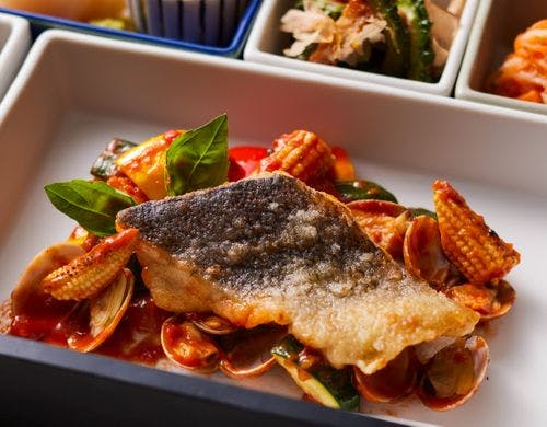 インルームメニュー 選べるSORANO膳(魚）