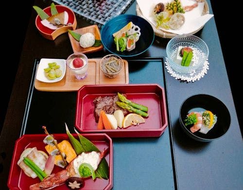 夕食一例①