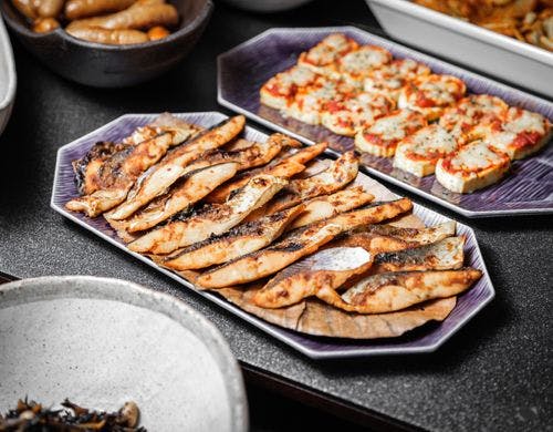 鮭朴葉味噌焼き