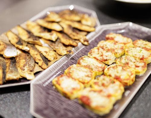 こも豆腐のピッツァイオーラ