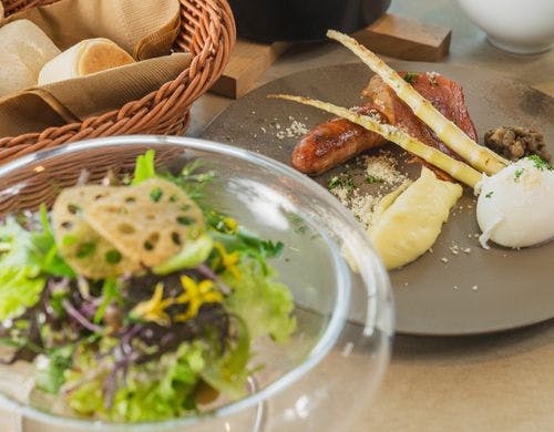 シェフ特製の朝食メニュー