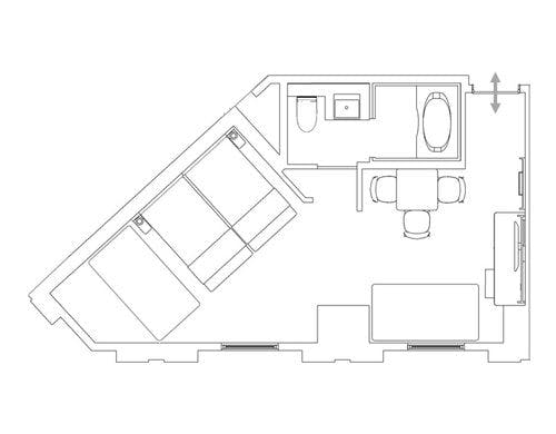 デラックスツイン（4名利用）