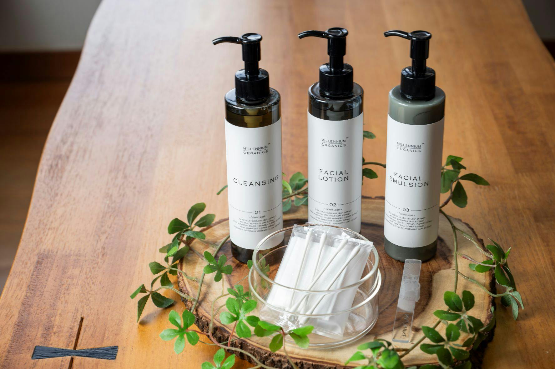 ミレニアムオーガニックスのアメニティ