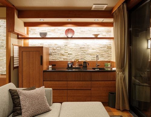 プレミアムルームの水回り