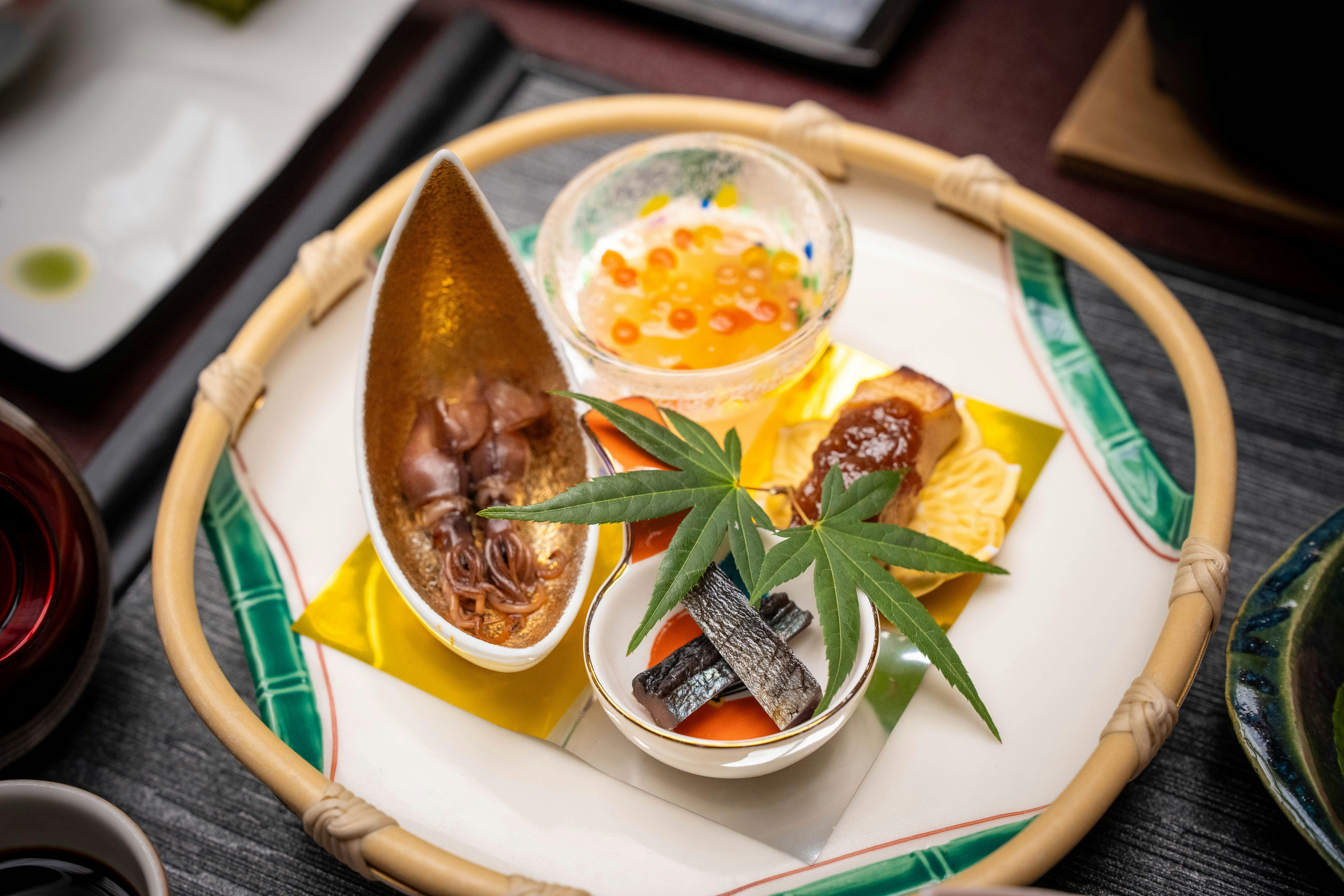 春の里山会席一例
