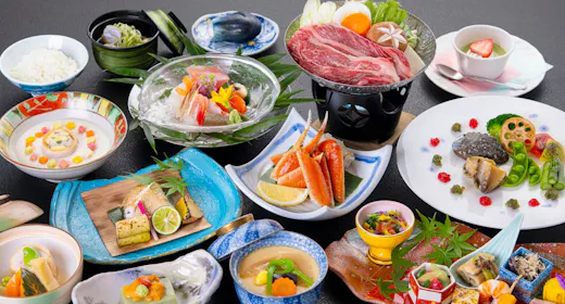 【特定日】【新潟たべなせ特別プラン】新潟爛漫|のどぐろ×本ズワイ蟹×あわびなど【会場食】