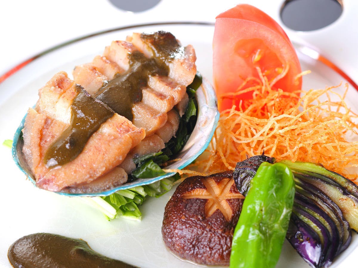 *【สเต็กหอยเป๋าฮื้อ】ตัวอย่างอาหาร