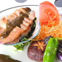 *【สเต็กหอยเป๋าฮื้อ】ตัวอย่างอาหาร