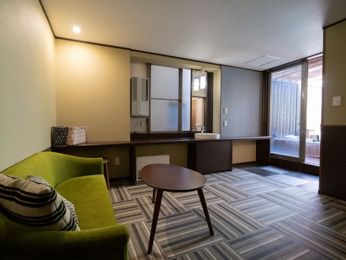 ห้องพักพร้อมอ่างอาบน้ำกลางแจ้งมีทั้งหมด 3 ห้องพัก