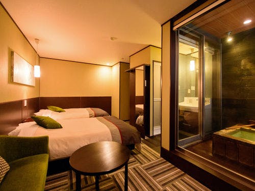 温泉露天風呂付き客室