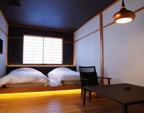 おふたり専用モダンベッドルームの一例