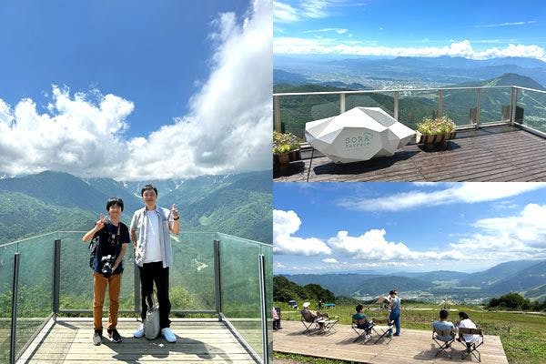 近隣の高原にお立ち寄り♪