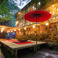 "교토의 뒷마당" 기부네.