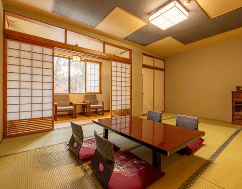 渓流を望む【和室１2畳】鉄筋建築