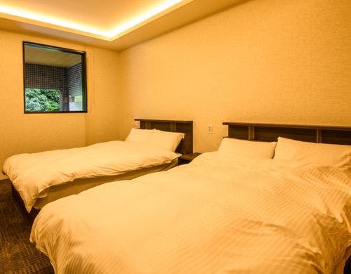 【源泉露天風呂付特別室】寝室