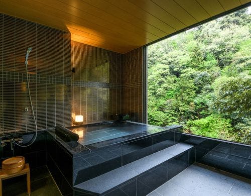 【サウナ&源泉露天風呂付特別室】露天風呂