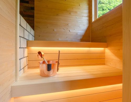 【源泉露天風呂付き特別洋室】露天風呂