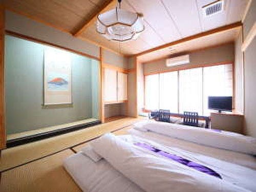 和室一例　ふかふかお布団でお休み