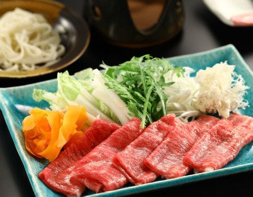 りんご和牛信州牛鍋しゃぶ