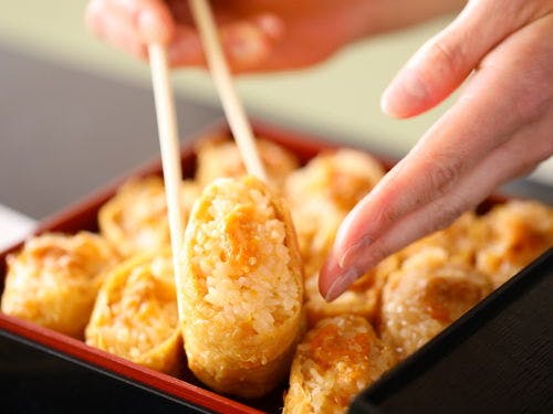 ◎女将の手料理　杏いなり