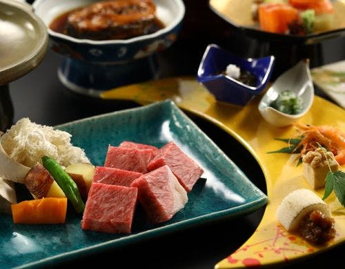 特選和牛会席一例