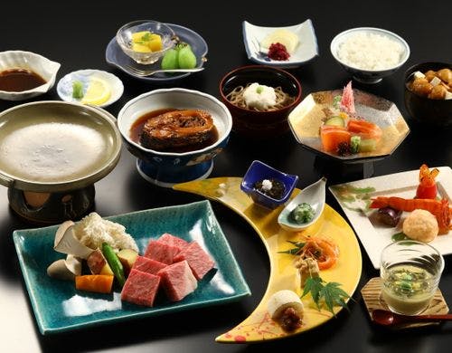 特製和牛会席一例