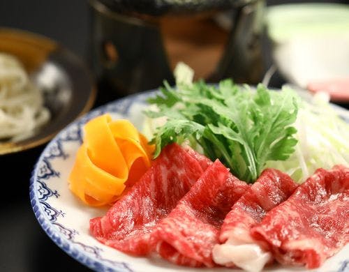 和牛サーロインの鍋しゃぶ