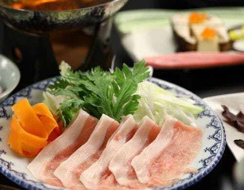 長野県産豚肉の鍋しゃぶ