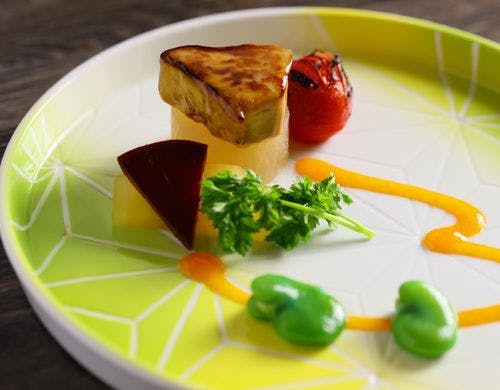 信州味噌で漬け込んだフォアグラ