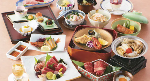 【1番人気】松風閣に来たならこれ!和食会席【夕食17:30または19:15】