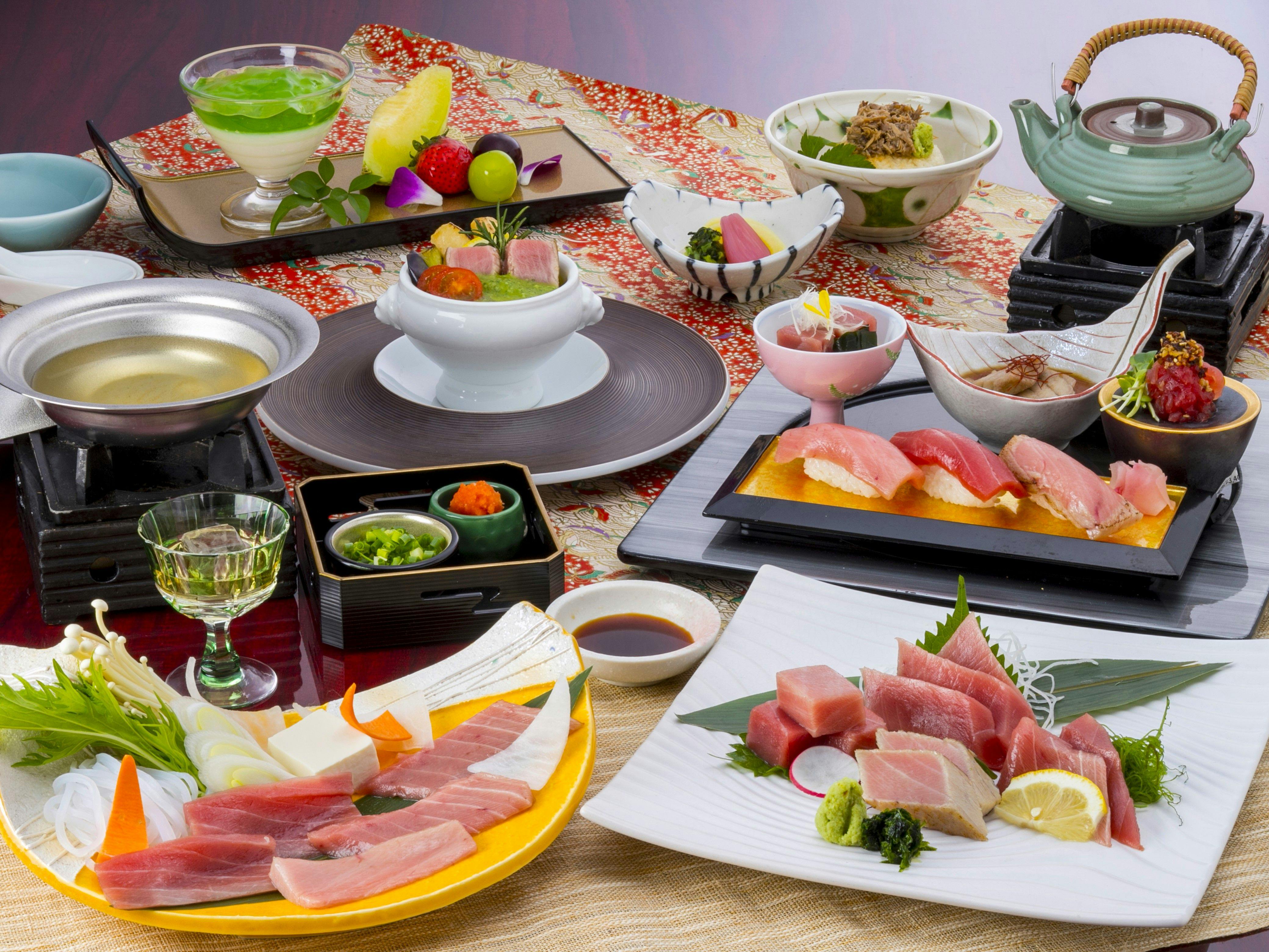 ホテルアンビア松風閣 - 【本まぐろ膳】マグロの王様・本鮪 贅沢に豪華