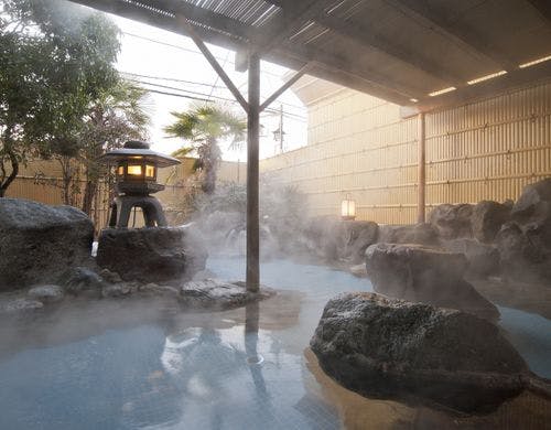 館内の温泉をたっぷりお楽しみください