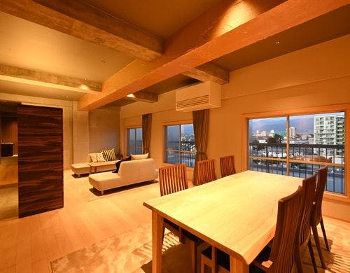 【ふじの桜】美峰 最上階 特別室 80平米