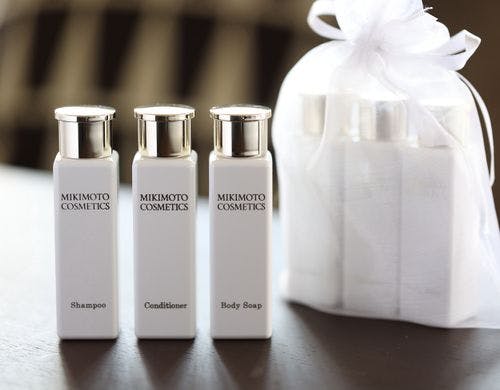 美峰 最上階　特別室　アメニティMIKIMOTO