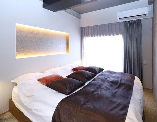 美峰 最上階 特別室-ふじの桜-ベッドルーム