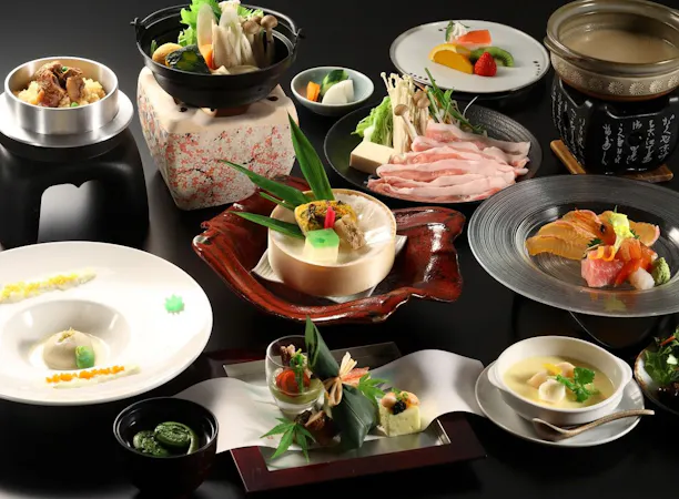 【甲州旬彩会席】お料理の一例