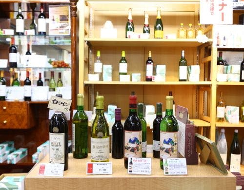 品揃え豊富な売店