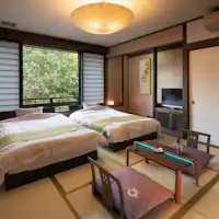 附床的日式房間範例