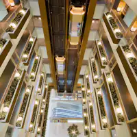 開放感のある吹き抜け構造