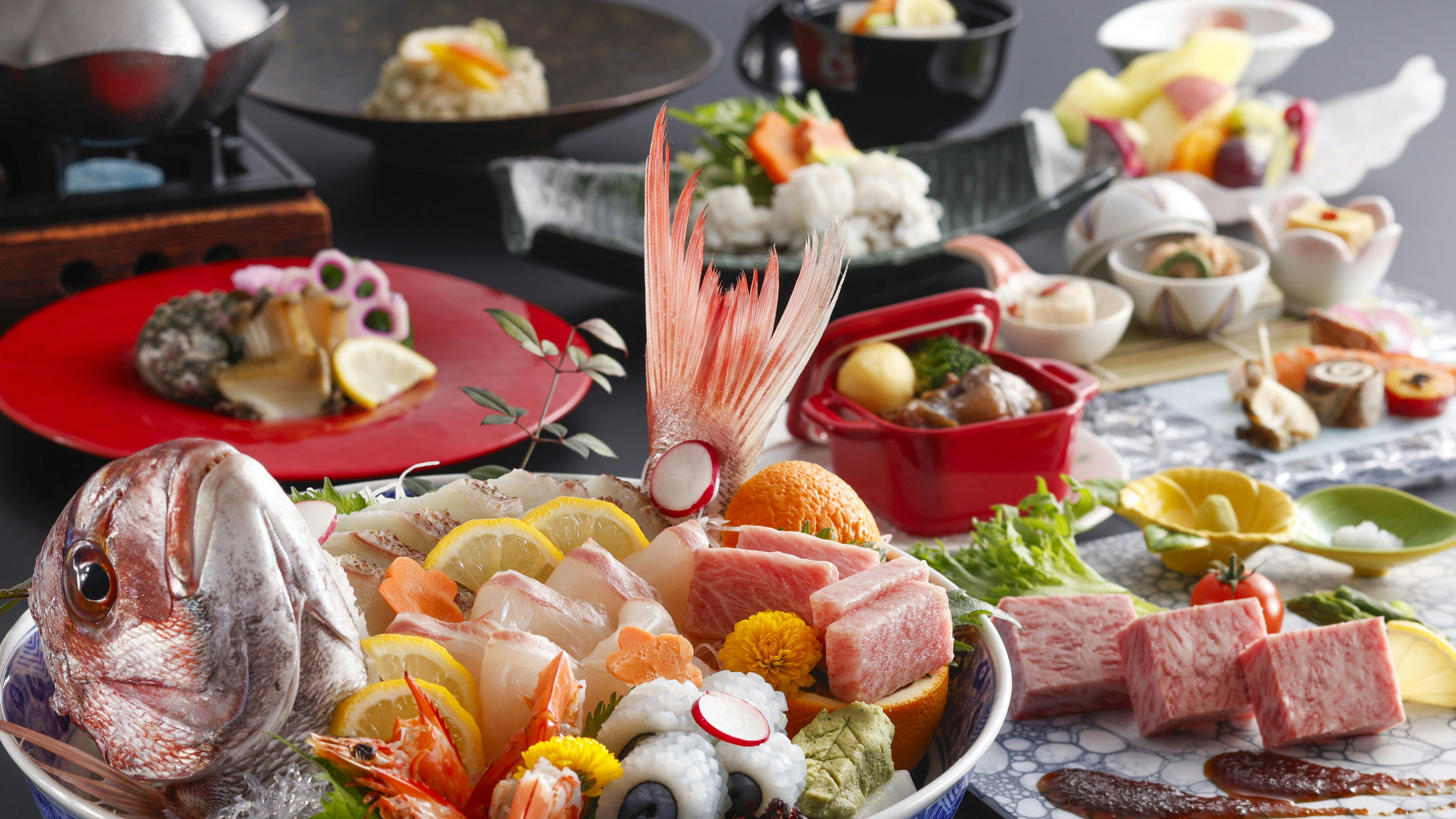 飛梅会席のお料理イメージ