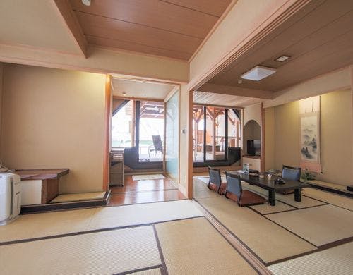 【禁煙☆源泉かけ流し露天風呂付客室】