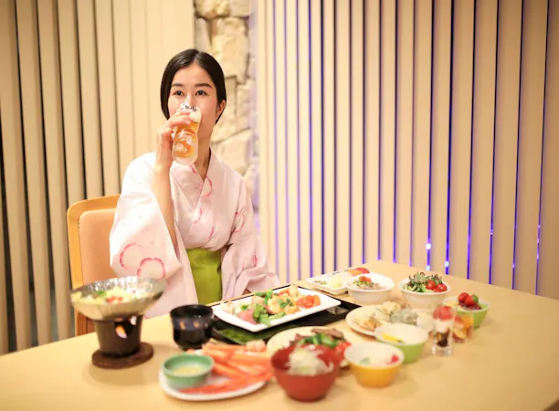 【和洋中バイキング(夕食)】テーブル一例