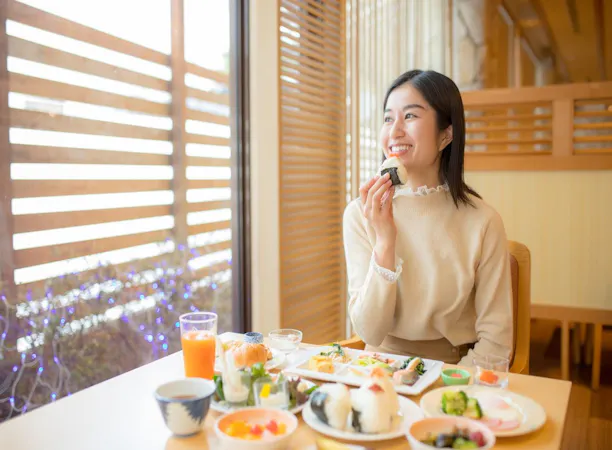 【朝食バイキング】テーブル一例