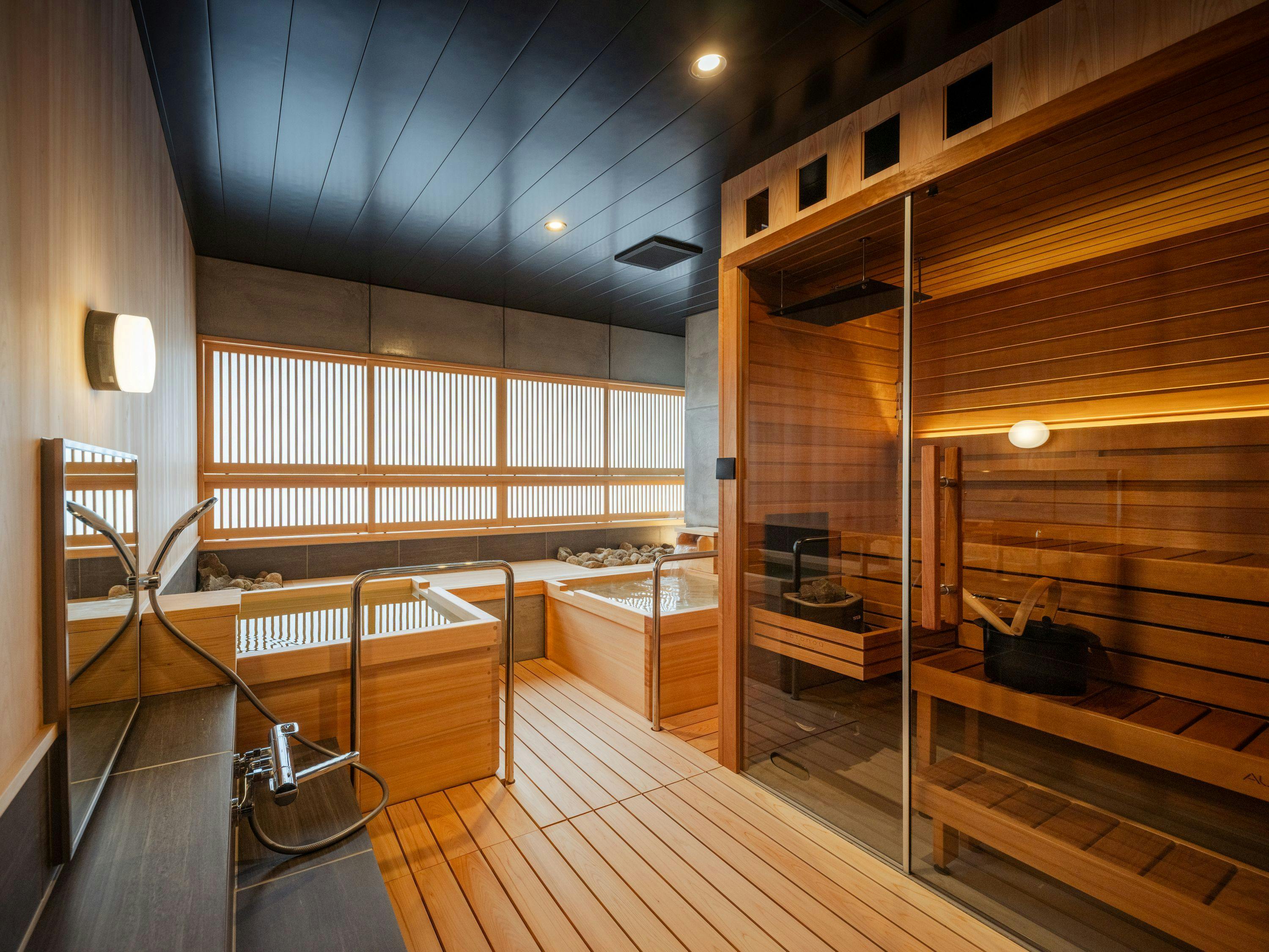 貸切風呂 サウナ設置