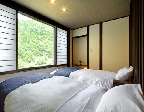 *【最上階モダン和洋室8畳＋ツインベッド】