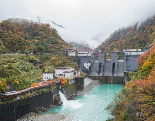 *【景観】宇奈月ダムがご覧いただけます。