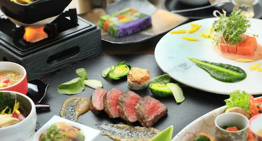 【お日にち限定】夕食お部屋食へ無料グレードアップ 里山の恵み ~とちぎ和牛と旬の彩り~