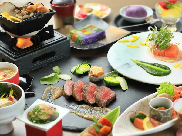 【お日にち限定】夕食お部屋食へ無料グレードアップ 里山の恵み ~とちぎ和牛と旬の彩り~