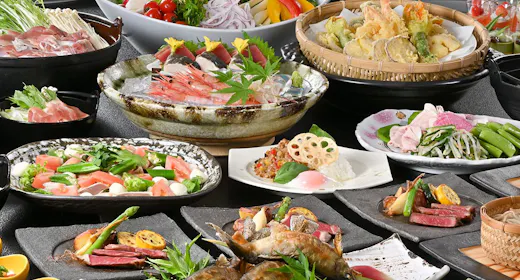 【オールインクルーシブ】旬のもの、郷土のもの、できたて料理を楽しむ奥久慈さとやまバイキング