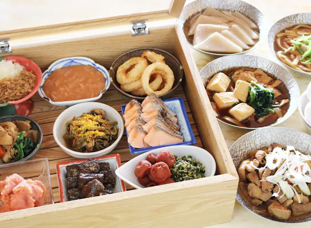 朝食バイキング